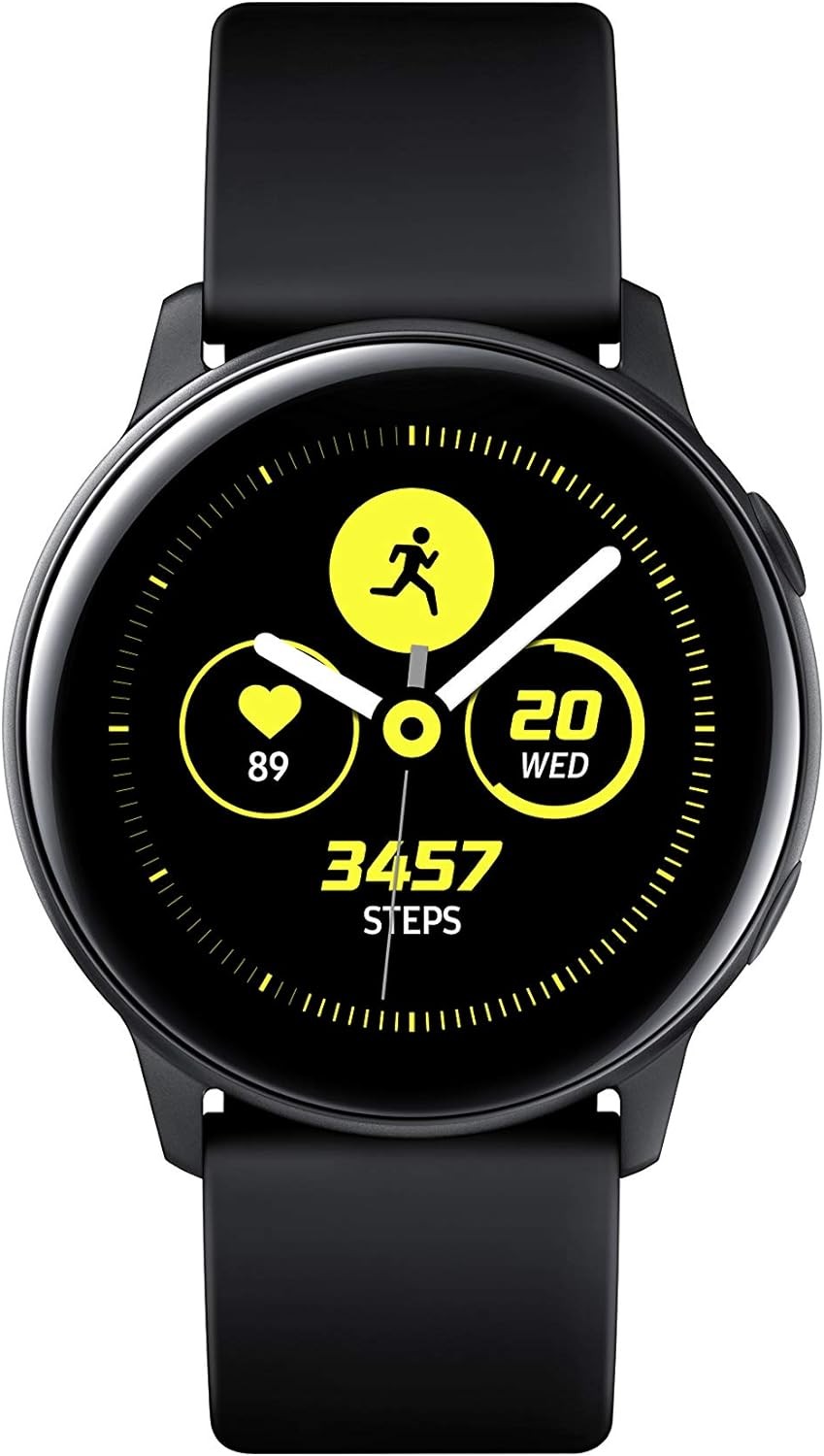 SAMSUNG Galaxy Watch Active (40MM, GPS, Bluetooth ) Smart Watch with Fitness Tracking, and Sleep Analysis - Black  (US Version)