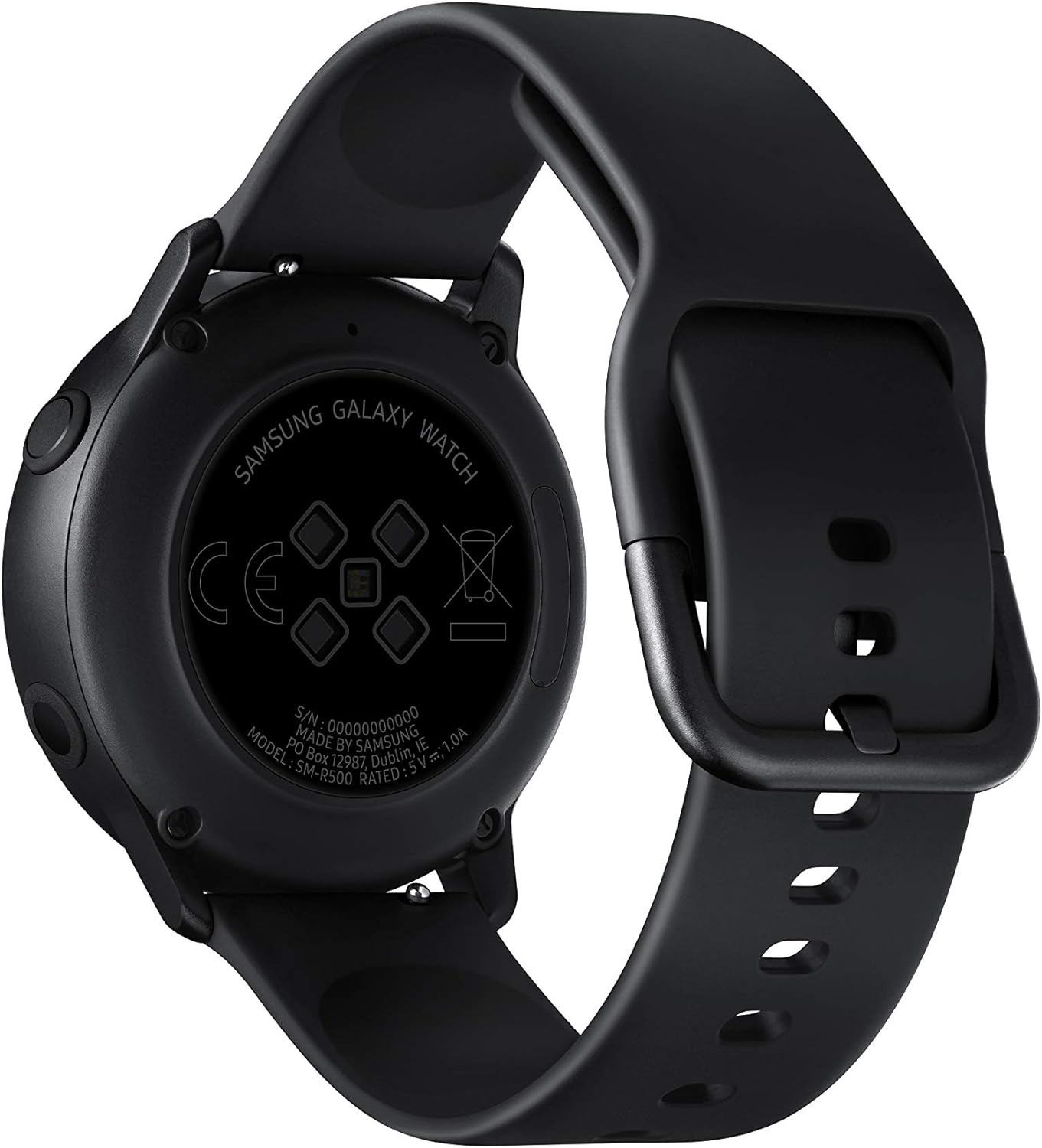 SAMSUNG Galaxy Watch Active (40MM, GPS, Bluetooth ) Smart Watch with Fitness Tracking, and Sleep Analysis - Black  (US Version)