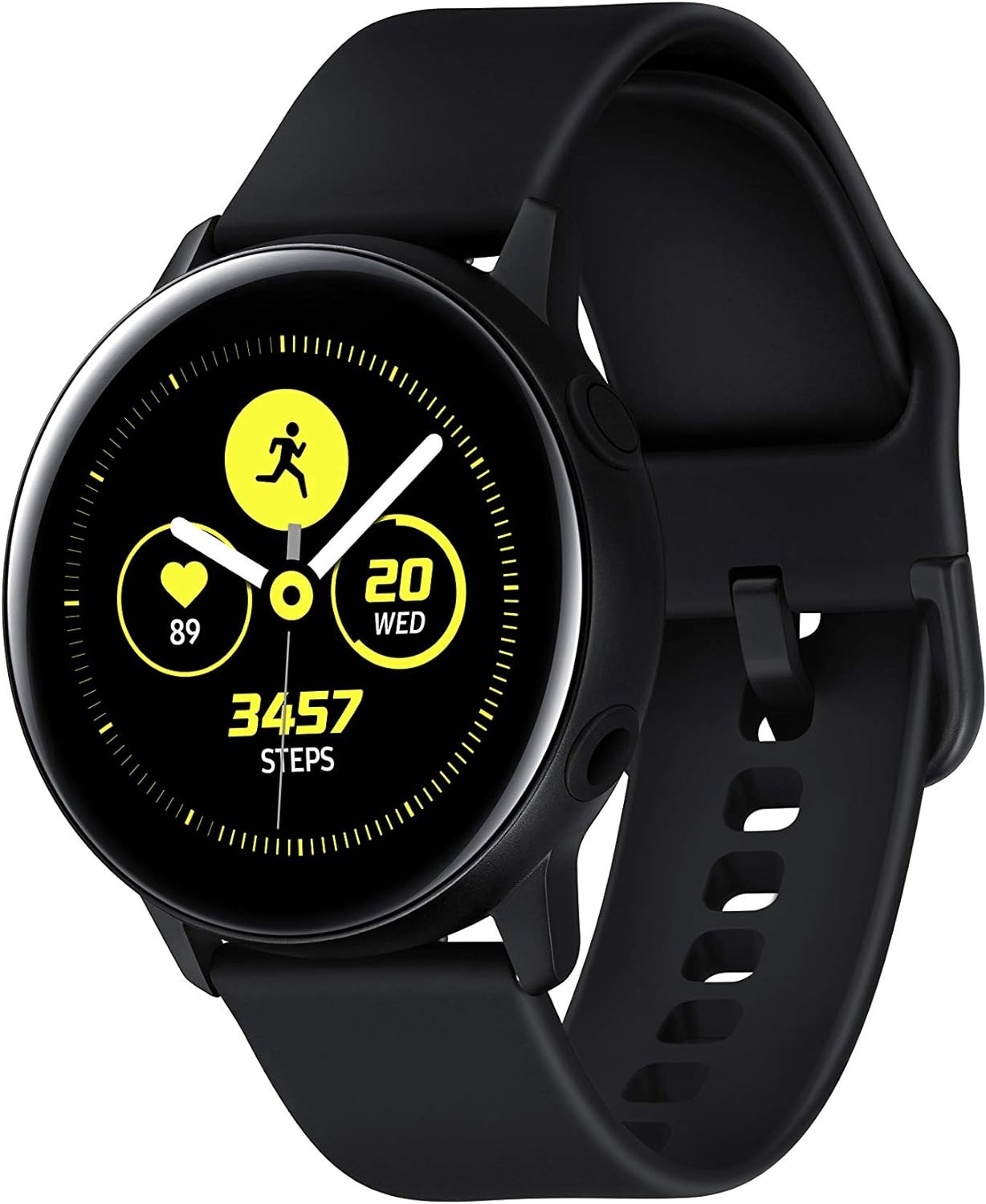 SAMSUNG Galaxy Watch Active (40MM, GPS, Bluetooth ) Smart Watch with Fitness Tracking, and Sleep Analysis - Black  (US Version)